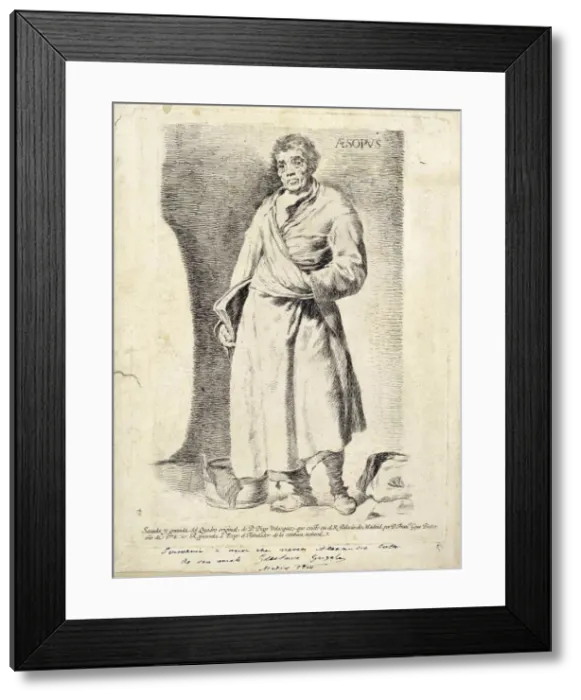 Framed Print : Aesop. Found in the Collection of State Hermitage, St. Petersburg Framed Print : Aesop. Found in the Collection of State Hermitage, St. Petersburg