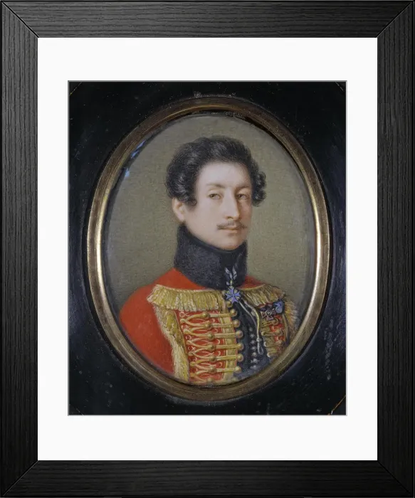 Framed Print : Portrait of Nikolai Logginovich Mounsey (1784-1862) Framed Print : Portrait of Nikolai Logginovich Mounsey (1784-1862)