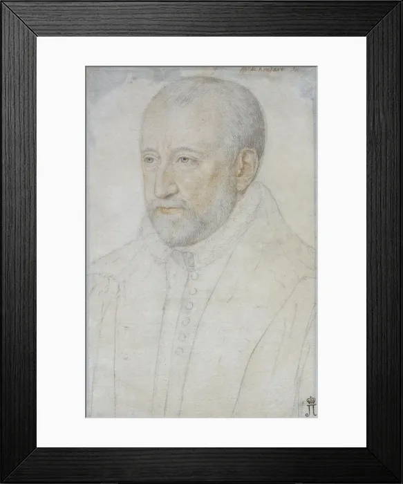 Framed Print : Portrait of Pierre de Ronsard (1524-1585) Framed Print : Portrait of Pierre de Ronsard (1524-1585)