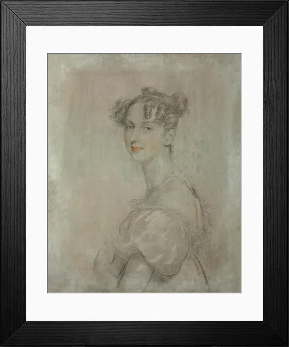 Framed Print : Portrait of Princess Dorothea von Lieven (Daria Khristoforovna Lieven), nee Benckendorff (1785-1857) Framed Print : Portrait of Princess Dorothea von Lieven (Daria Khristoforovna Lieven), nee Benckendorff (1785-1857)