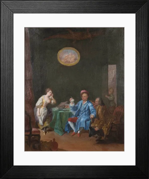 Framed Print : Joseph Balsamo, comte de Cagliostro, in his cabinet, creating an Homunculus Framed Print : Joseph Balsamo, comte de Cagliostro, in his cabinet, creating an Homunculus