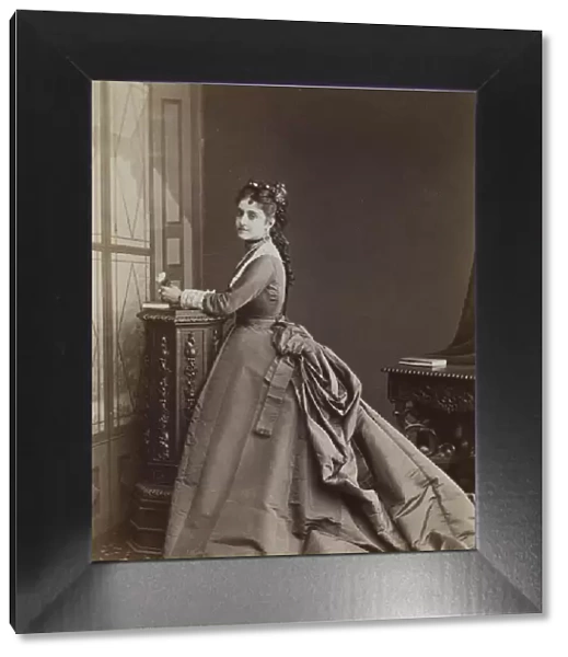 Portrait of the singer Adelina Patti (1843-1919)