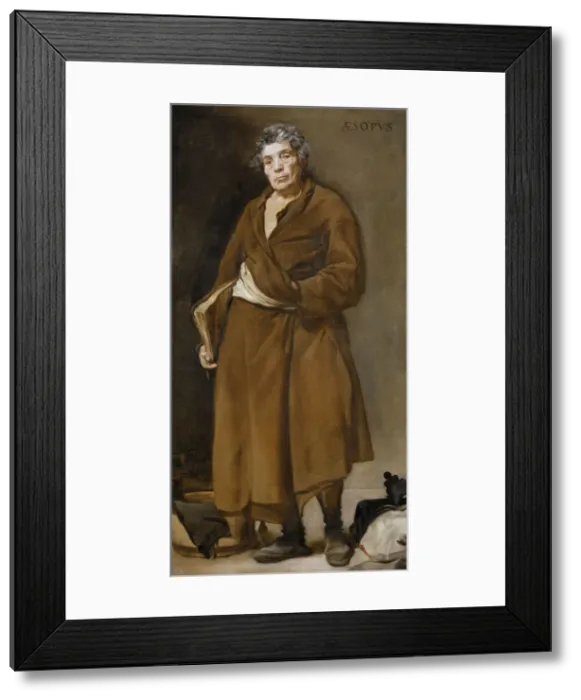 Framed Print : Aesop. Found in the Collection of Museo del Prado, Madrid Framed Print : Aesop. Found in the Collection of Museo del Prado, Madrid