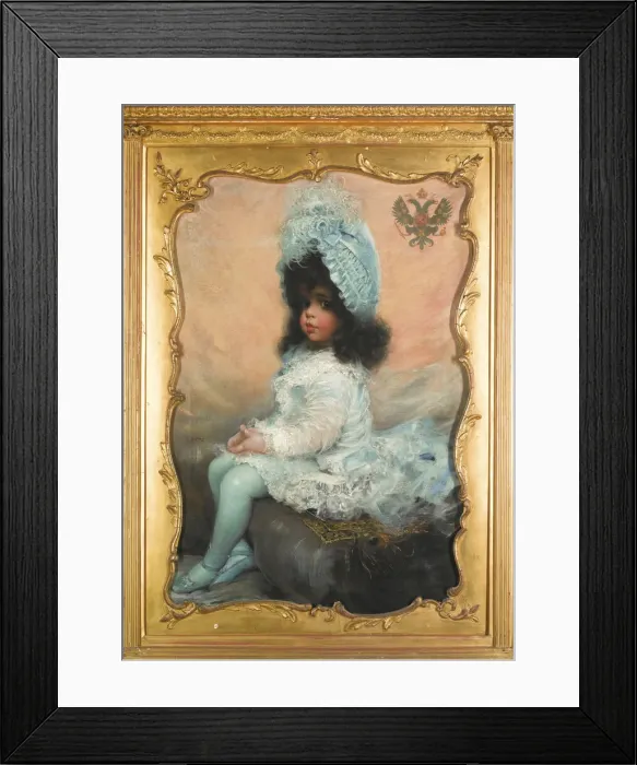 Framed Print : Portrait of Grand Duchess Elena Vladimirovna of Russia (1882-1957) Framed Print : Portrait of Grand Duchess Elena Vladimirovna of Russia (1882-1957)