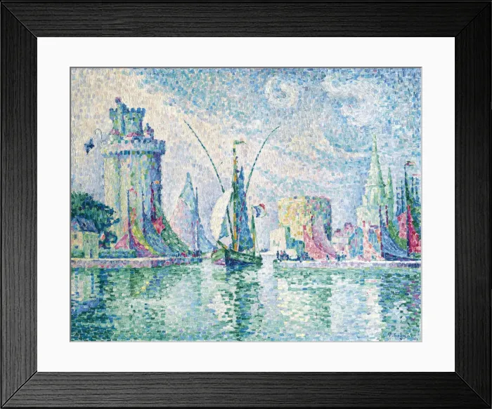 Framed Print : Les Tours Vertes, La Rochelle Framed Print : Les Tours Vertes, La Rochelle