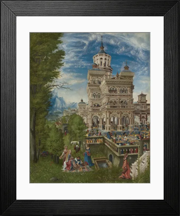 Framed Print : Susanna and the Elders Framed Print : Susanna and the Elders