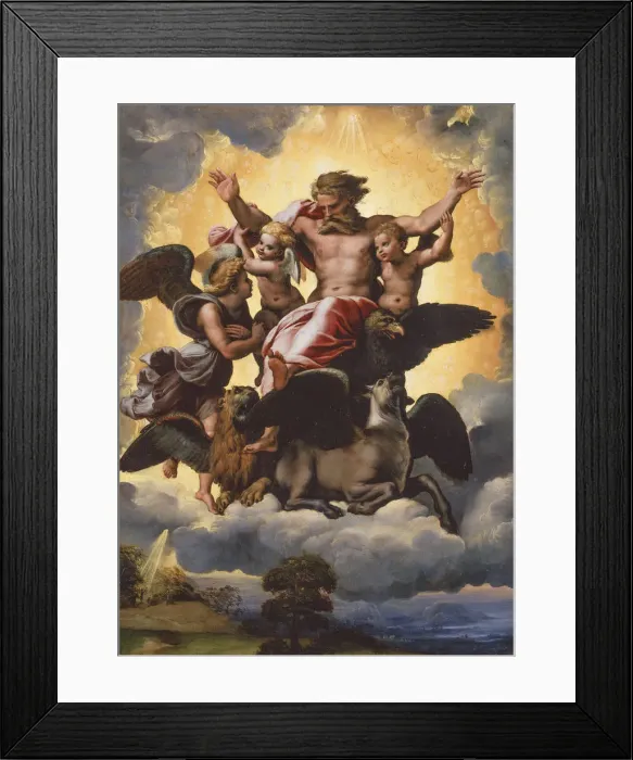 Framed Print : The Vision of Ezekiel Framed Print : The Vision of Ezekiel