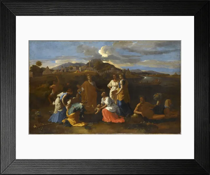 Framed Print : The Finding of Moses Framed Print : The Finding of Moses