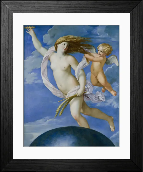 Framed Print : Fortuna with a crown Framed Print : Fortuna with a crown