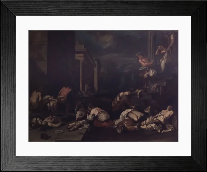 Framed Print : The Plague Framed Print : The Plague
