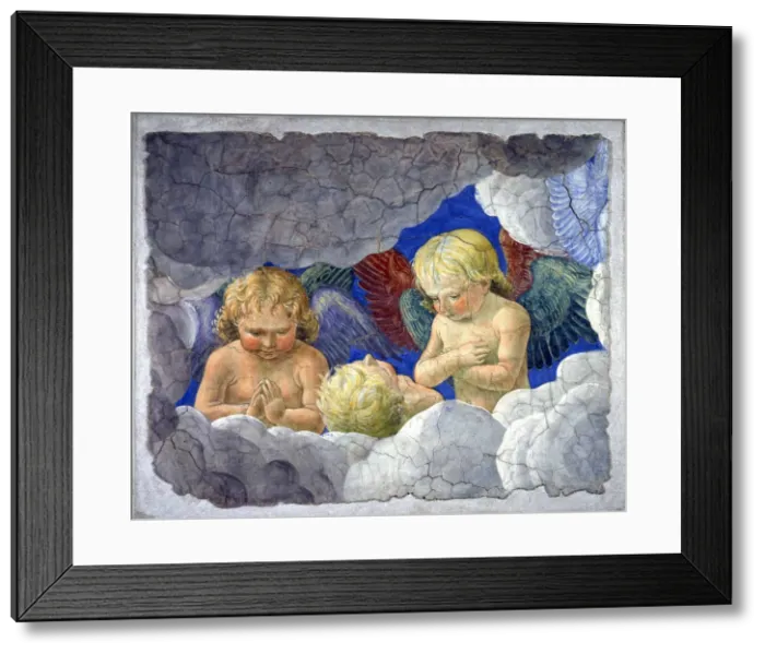 Framed Print : Group of angels Framed Print : Group of angels