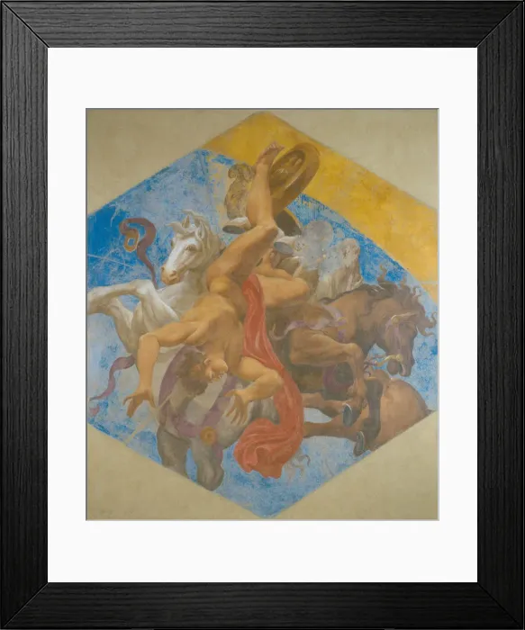 Framed Print : The Fall of Phaethon Framed Print : The Fall of Phaethon