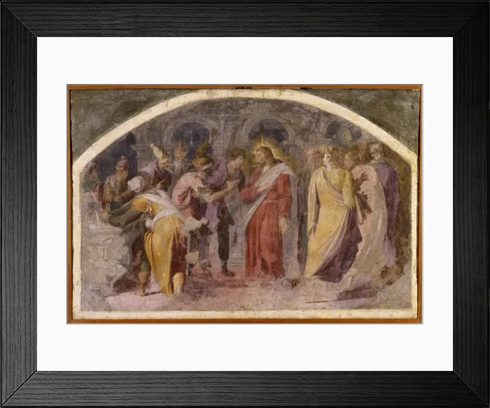 Framed Print : Jesus and the Pharisees Framed Print : Jesus and the Pharisees