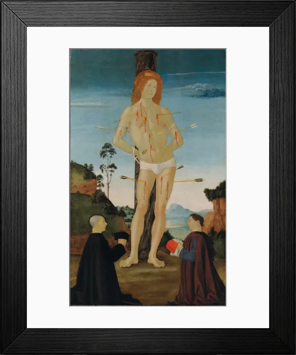Framed Print : Saint Sebastian Framed Print : Saint Sebastian
