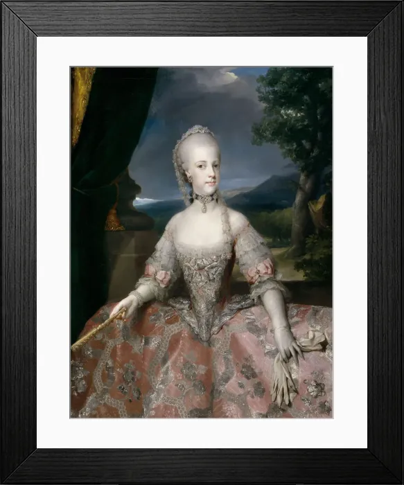 Framed Print : Portrait of Maria Carolina of Austria (1752-1814) Framed Print : Portrait of Maria Carolina of Austria (1752-1814)