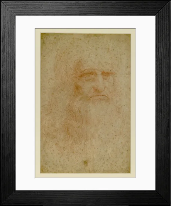 Framed Print : Self-portrait Framed Print : Self-portrait