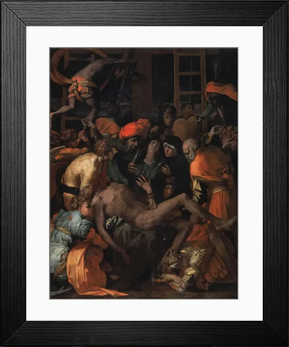 Framed Print : The Descent from the Cross Framed Print : The Descent from the Cross