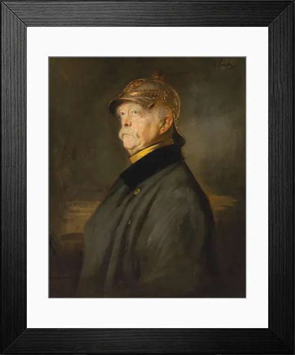 Framed Print : Portrait of Otto von Bismarck (1815-1898) Framed Print : Portrait of Otto von Bismarck (1815-1898)