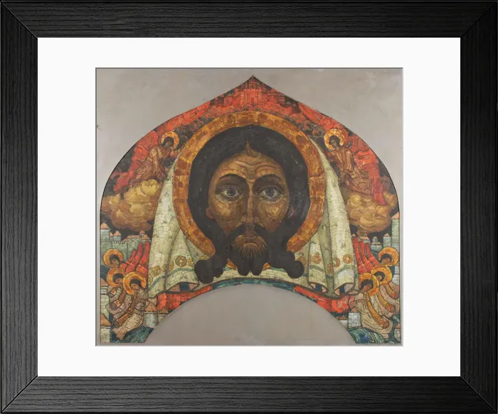 Framed Print : Sketch of the Fresco for the Church of the Holy Spirit in Talashkino Framed Print : Sketch of the Fresco for the Church of the Holy Spirit in Talashkino