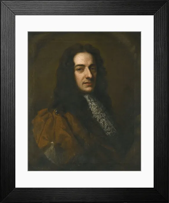 Framed Print : Portrait of the violinist and composer Nicola Matteis Framed Print : Portrait of the violinist and composer Nicola Matteis