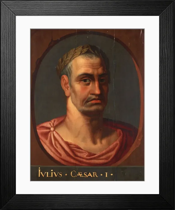 Framed Print : Emperor Julius Caesar Framed Print : Emperor Julius Caesar