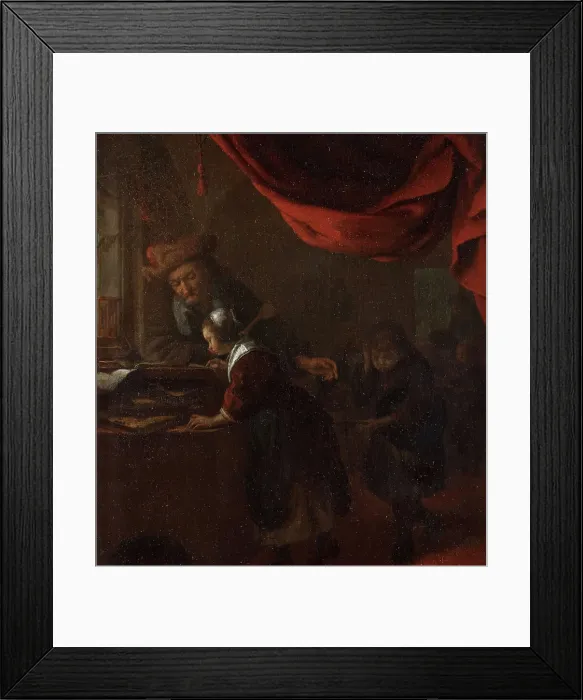 Framed Print : The Schoolmaster Framed Print : The Schoolmaster