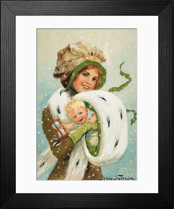 Framed Print : New Year Card Framed Print : New Year Card