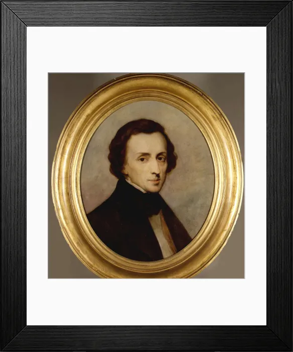Framed Print : Portrait of Frederic Chopin Framed Print : Portrait of Frederic Chopin