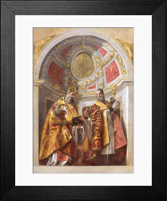 Framed Print : Saints Geminianus and Severus Framed Print : Saints Geminianus and Severus