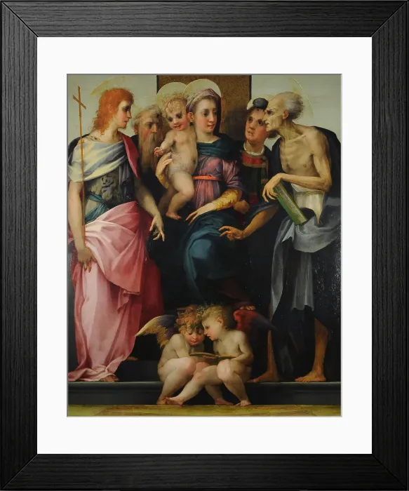 Framed Print : Spedalingo Altarpiece Framed Print : Spedalingo Altarpiece
