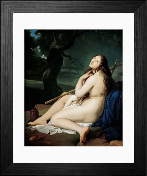 Framed Print : The Repentant Mary Magdalene Framed Print : The Repentant Mary Magdalene