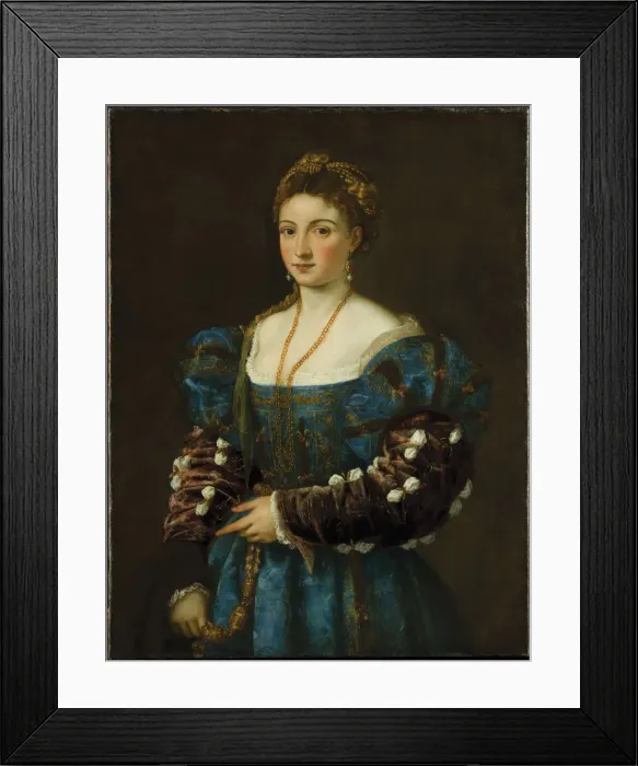 Framed Print : La Bella. Found in the Collection of Palazzo Pitti, Florence Framed Print : La Bella. Found in the Collection of Palazzo Pitti, Florence