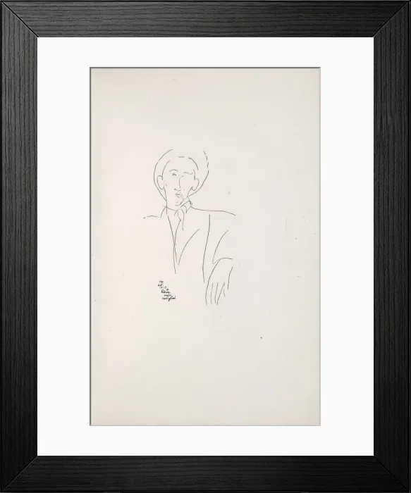 Framed Print : Blaise Cendrars Framed Print : Blaise Cendrars