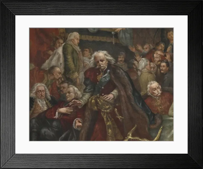 Framed Print : The Partition Sejm, 1773 (Detail) After Jan Matejko Framed Print : The Partition Sejm, 1773 (Detail) After Jan Matejko