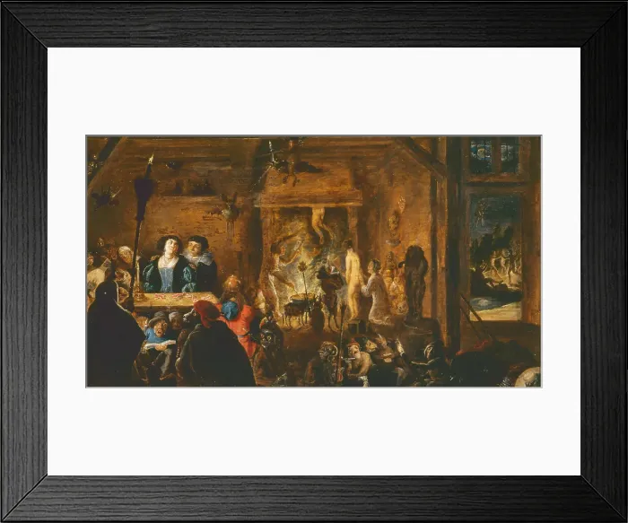 Framed Print : The Witches Sabbath Framed Print : The Witches Sabbath