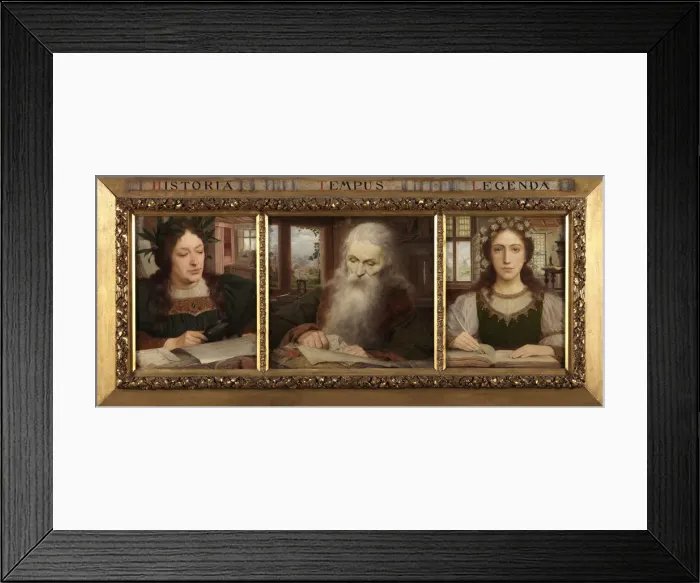 Framed Print : Historia, Tempus, Legenda Framed Print : Historia, Tempus, Legenda