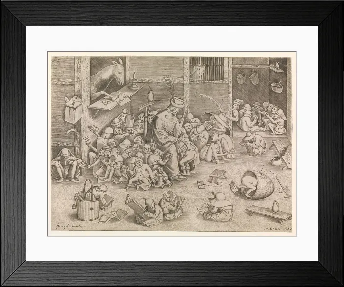 Framed Print : The Ass in the School Framed Print : The Ass in the School