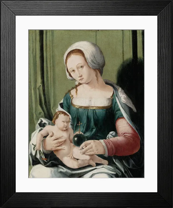 Framed Print : Virgin and child Framed Print : Virgin and child