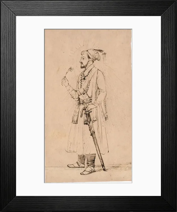Framed Print : Shah Jahan Framed Print : Shah Jahan
