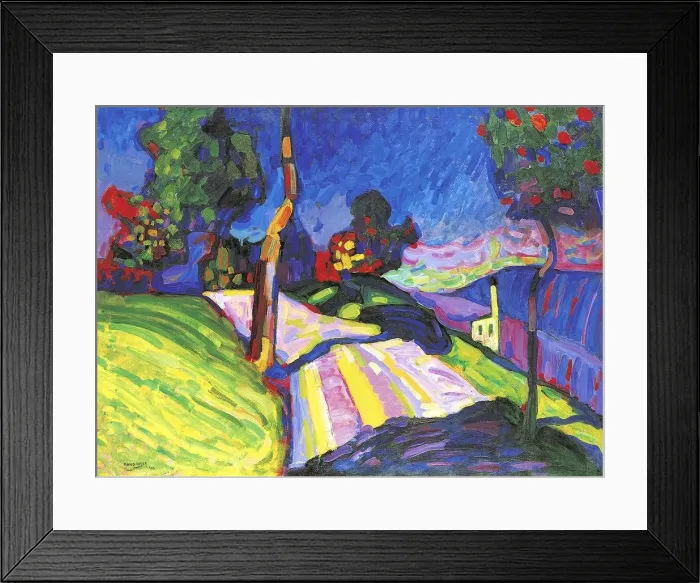 Framed Print : Murnau, Kohlgruberstrasse Framed Print : Murnau, Kohlgruberstrasse