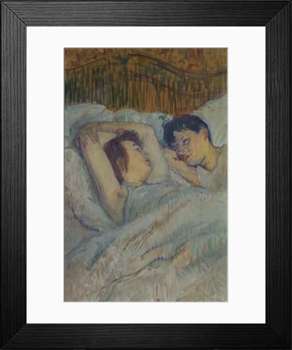 Framed Print : In the bed Framed Print : In the bed