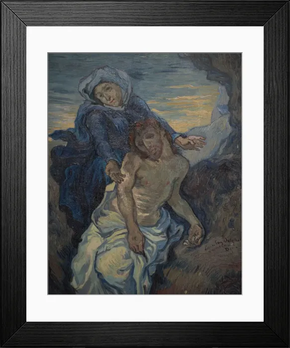 Framed Print : Pieta (after Delacroix) Framed Print : Pieta (after Delacroix)