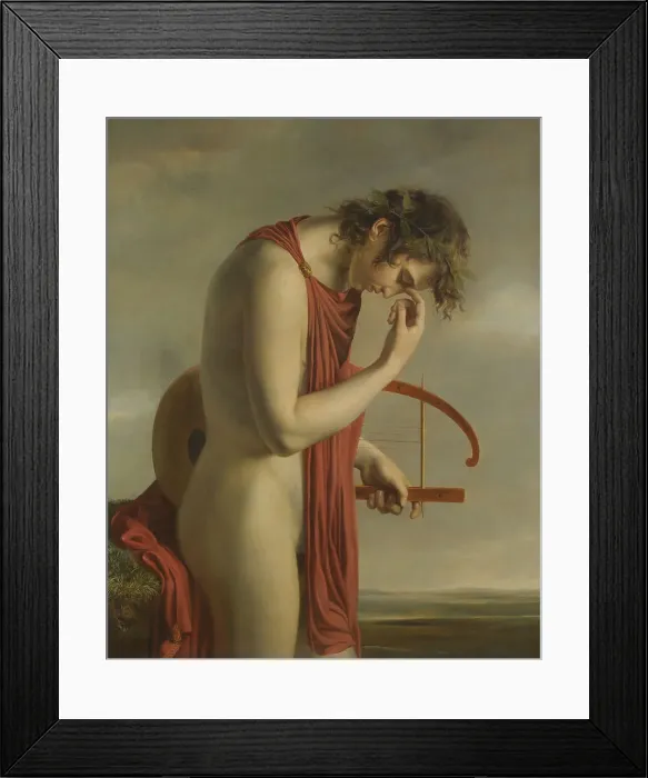 Framed Print : Orpheus. Private Collection Framed Print : Orpheus. Private Collection