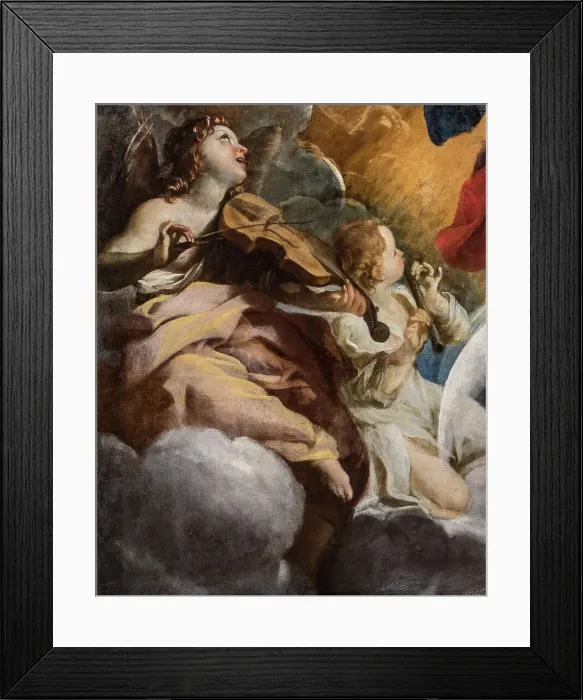 Framed Print : The Musical Angels Framed Print : The Musical Angels