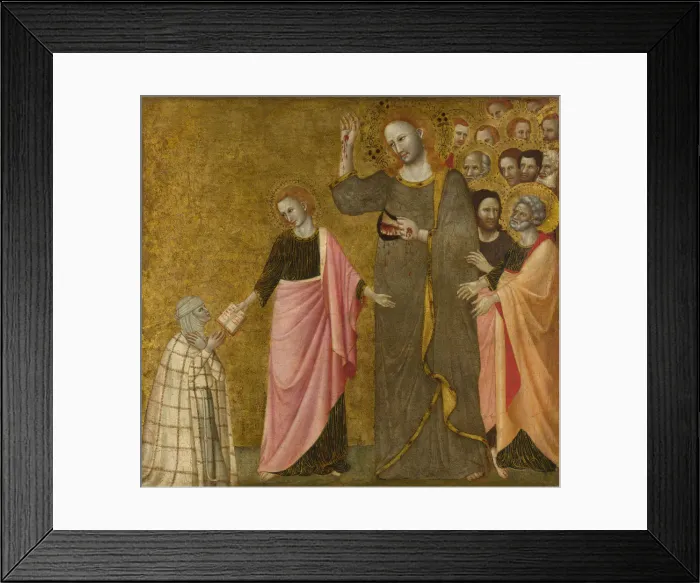 Framed Print : The Vision of the Blessed Clare of Rimini