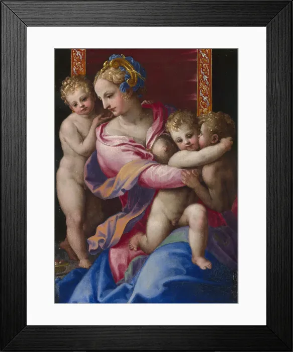 Framed Print : Charity. Found in the Collection of National Gallery, London Framed Print : Charity. Found in the Collection of National Gallery, London