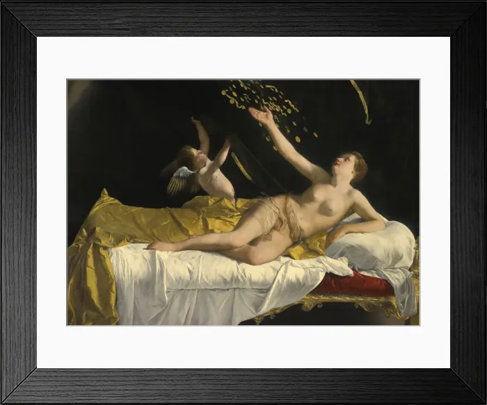 Framed Print : Danae. Private Collection Framed Print : Danae. Private Collection