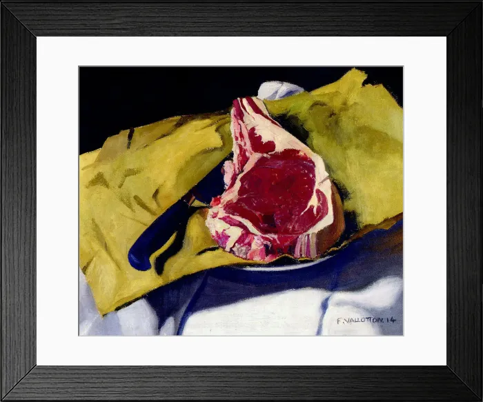 Framed Print : Entrecote. Private Collection Framed Print : Entrecote. Private Collection
