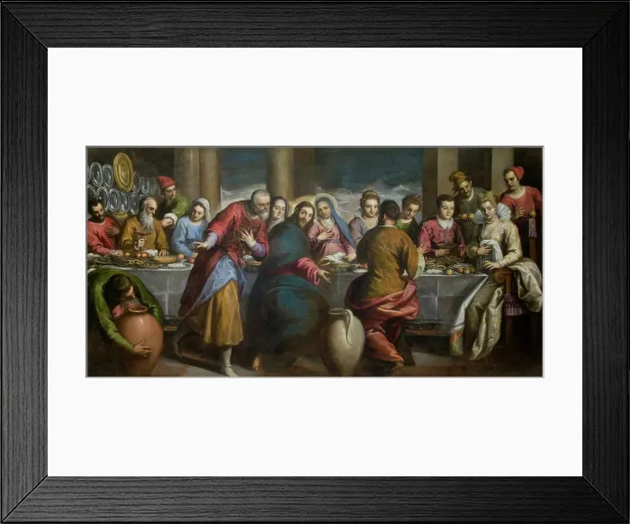 Framed Print : The Wedding Feast at Cana Framed Print : The Wedding Feast at Cana