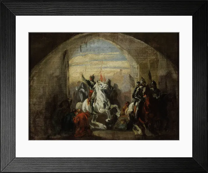Framed Print : Entry of Boleslaw the Brave into Kiev Framed Print : Entry of Boleslaw the Brave into Kiev